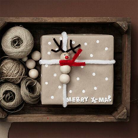cadeau met chenille cadeau met chenille