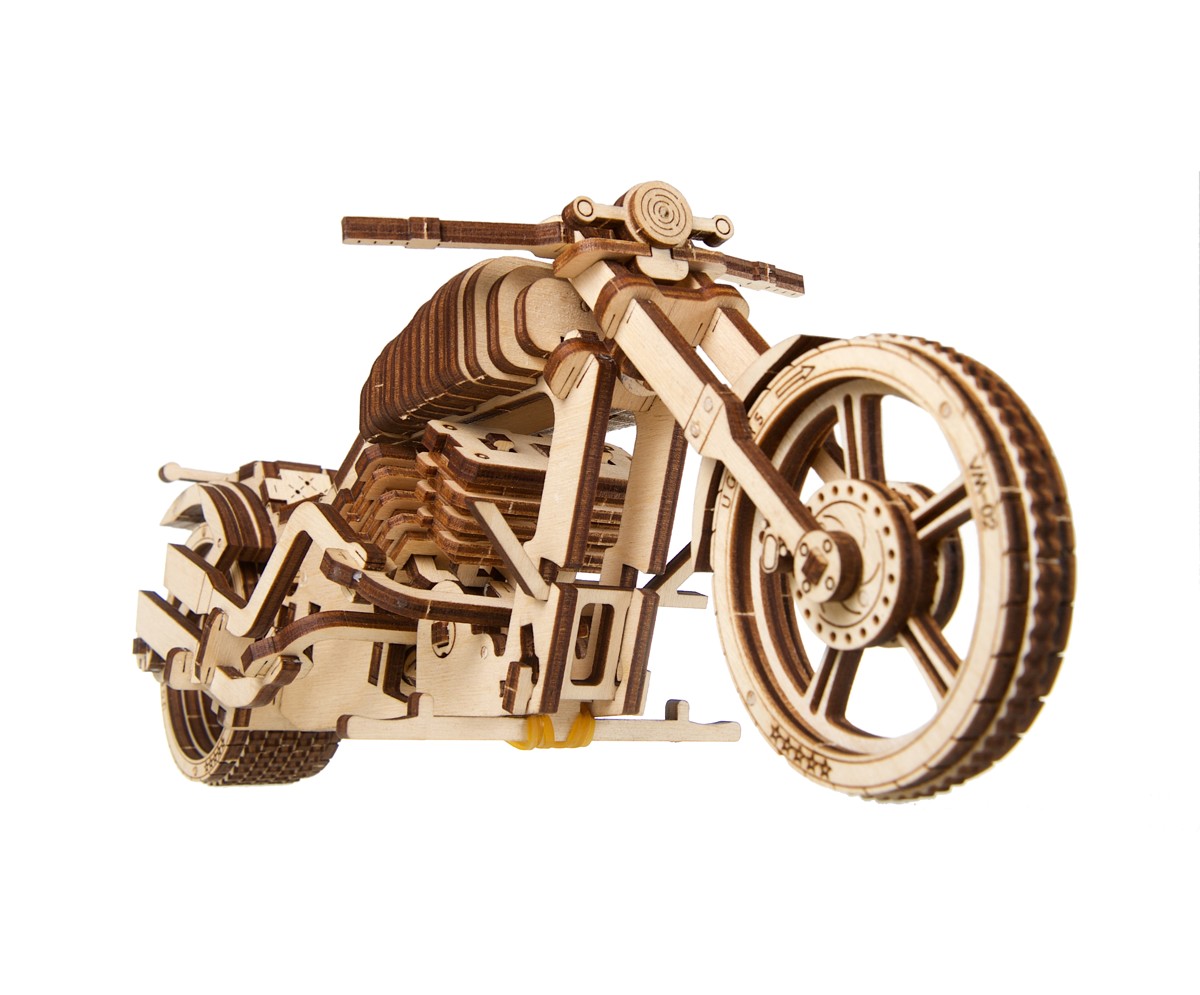 Ugears houten 3D puzzel - Bike VM-02