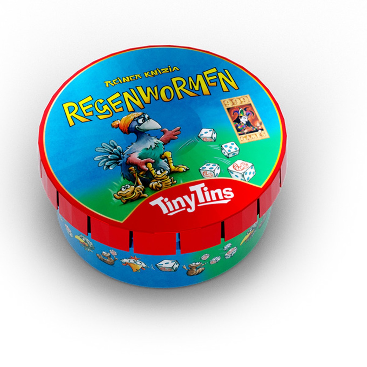 999 Games - Tiny Tins - Regenwormen