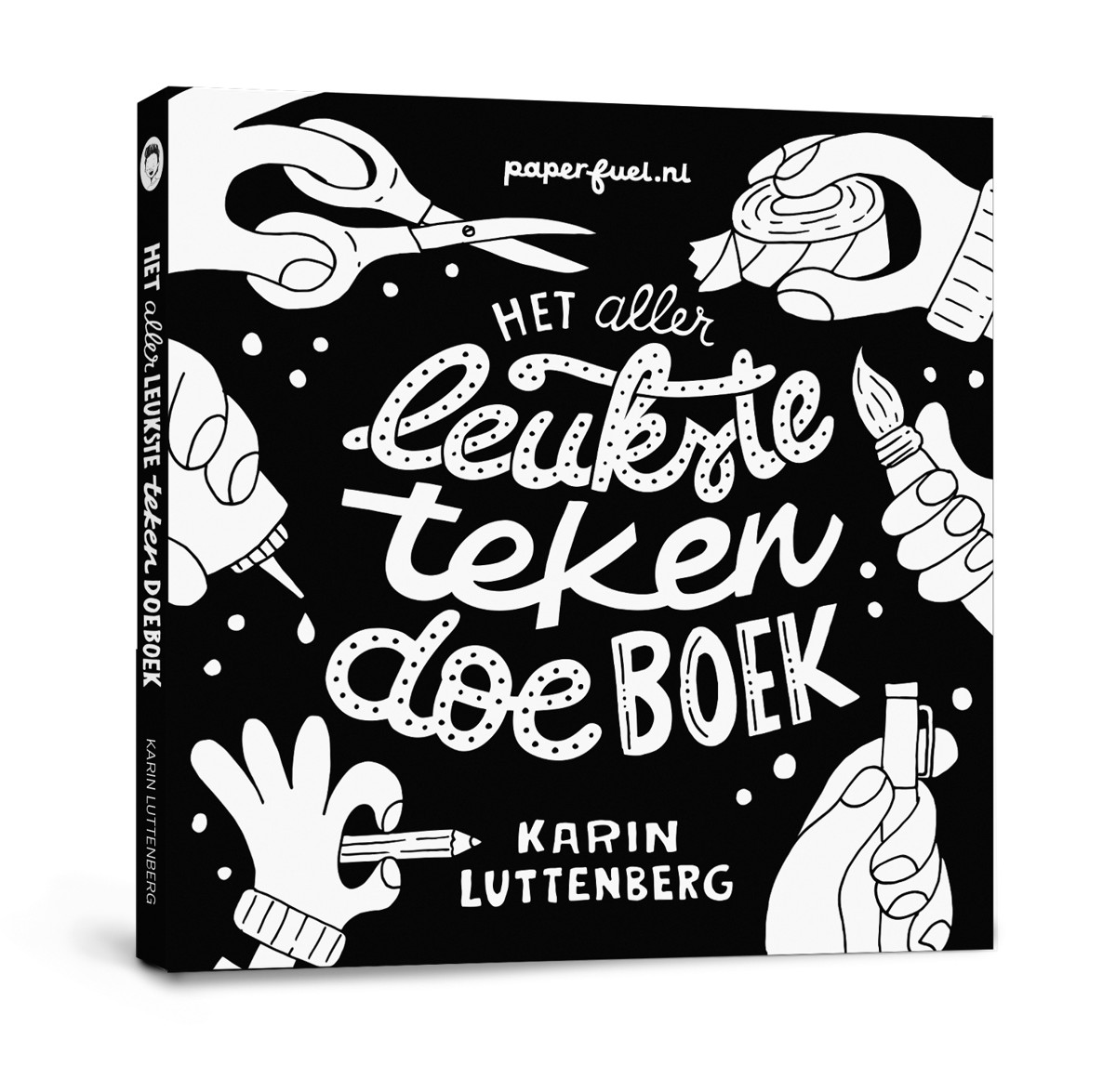 Boek - Paperfuel - Het allerleukste teken & doeboek