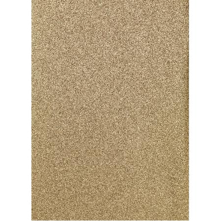 Strijkfolie - A4 - glitter goud