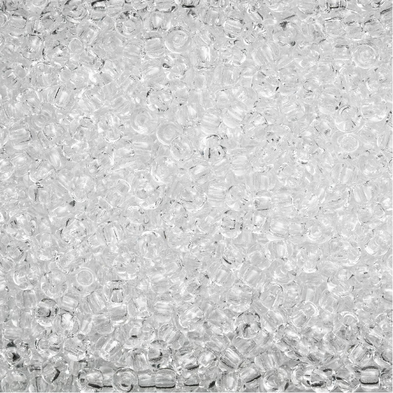 Rocailles - 6/0 - helder transparant