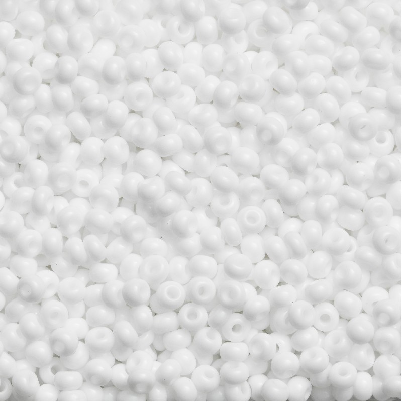 Rocailles - 9/0 - wit