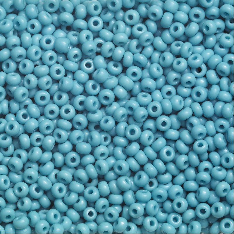 Rocailles - 9/0 - turquoise afbeelding