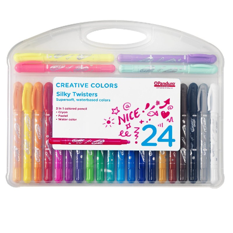 Creative Colors Silky Twisters - 24 stuks afbeelding