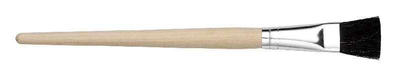 Panduro penselen set - vernis - plat - 2 stuks