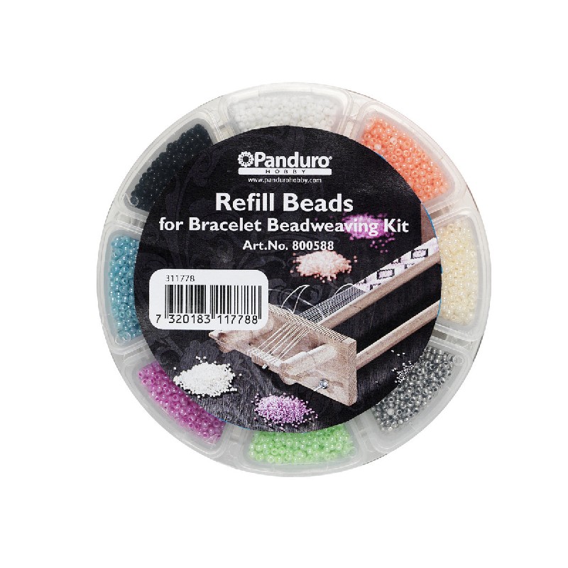 Rocailles - 12/0 - navulling set weefraam