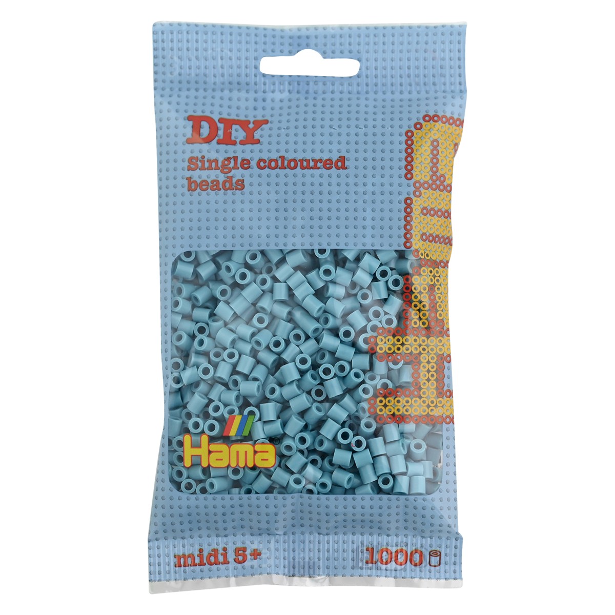 Hama Midi - strijkkralen - 1000 stuks - turquoise 31