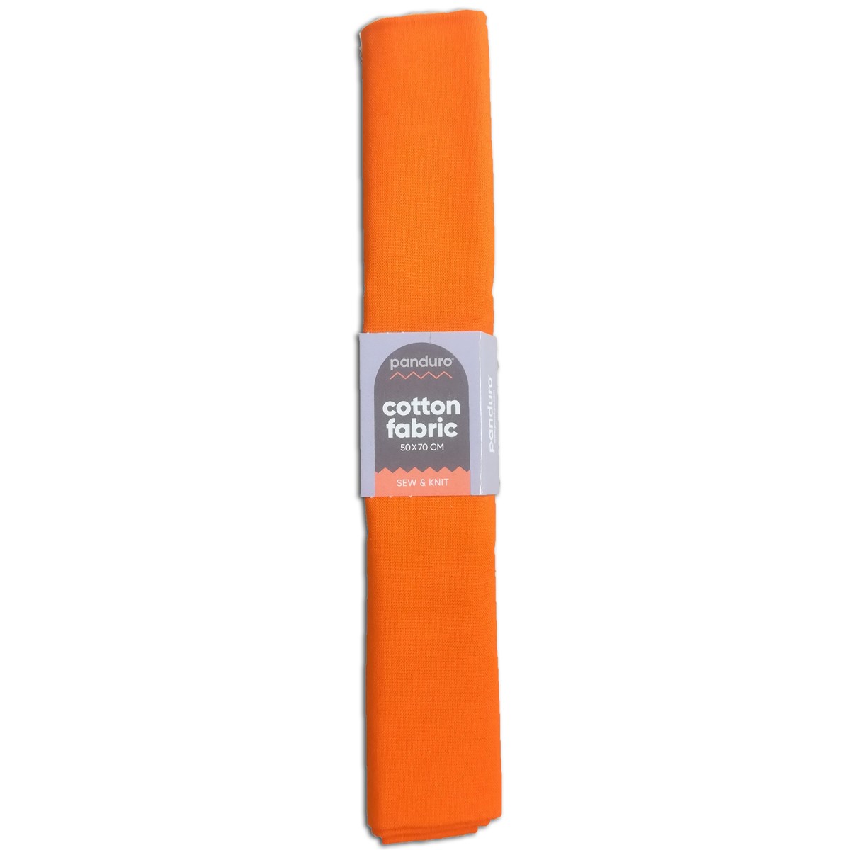 Stof katoen - 50x70 cm - oranje afbeelding