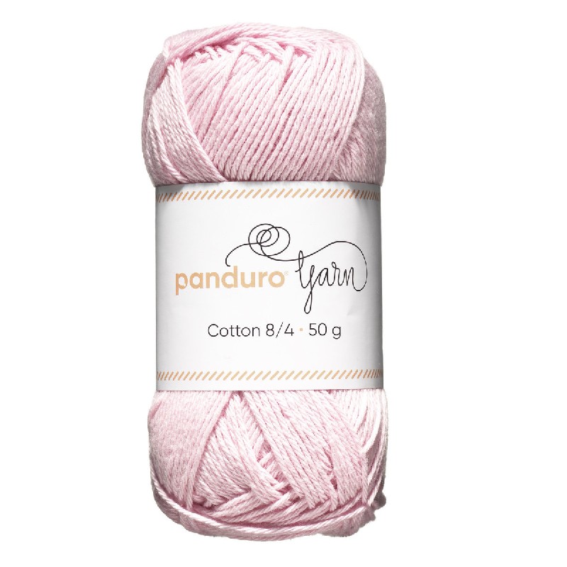 Panduro garen Cotton 8/4 - roze