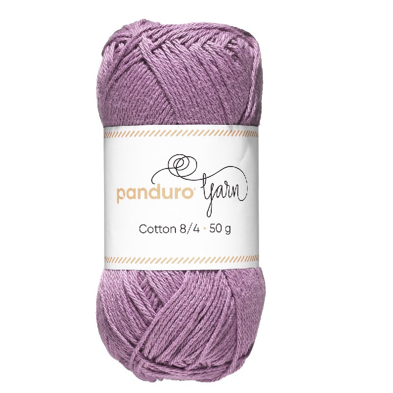 Panduro garen Cotton 8/4 - lila