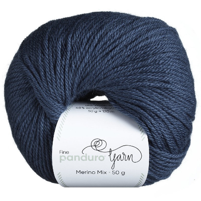 Panduro garen Merino Mix - staalblauw