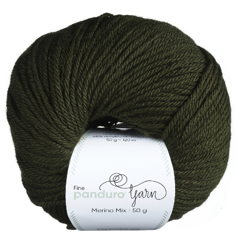 Panduro garen Merino Mix - donkergroen