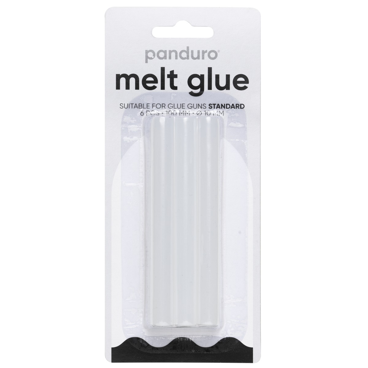 Lijmsticks voor lijmpistool - hoge temperatuur - 10 mm - 6 stuks