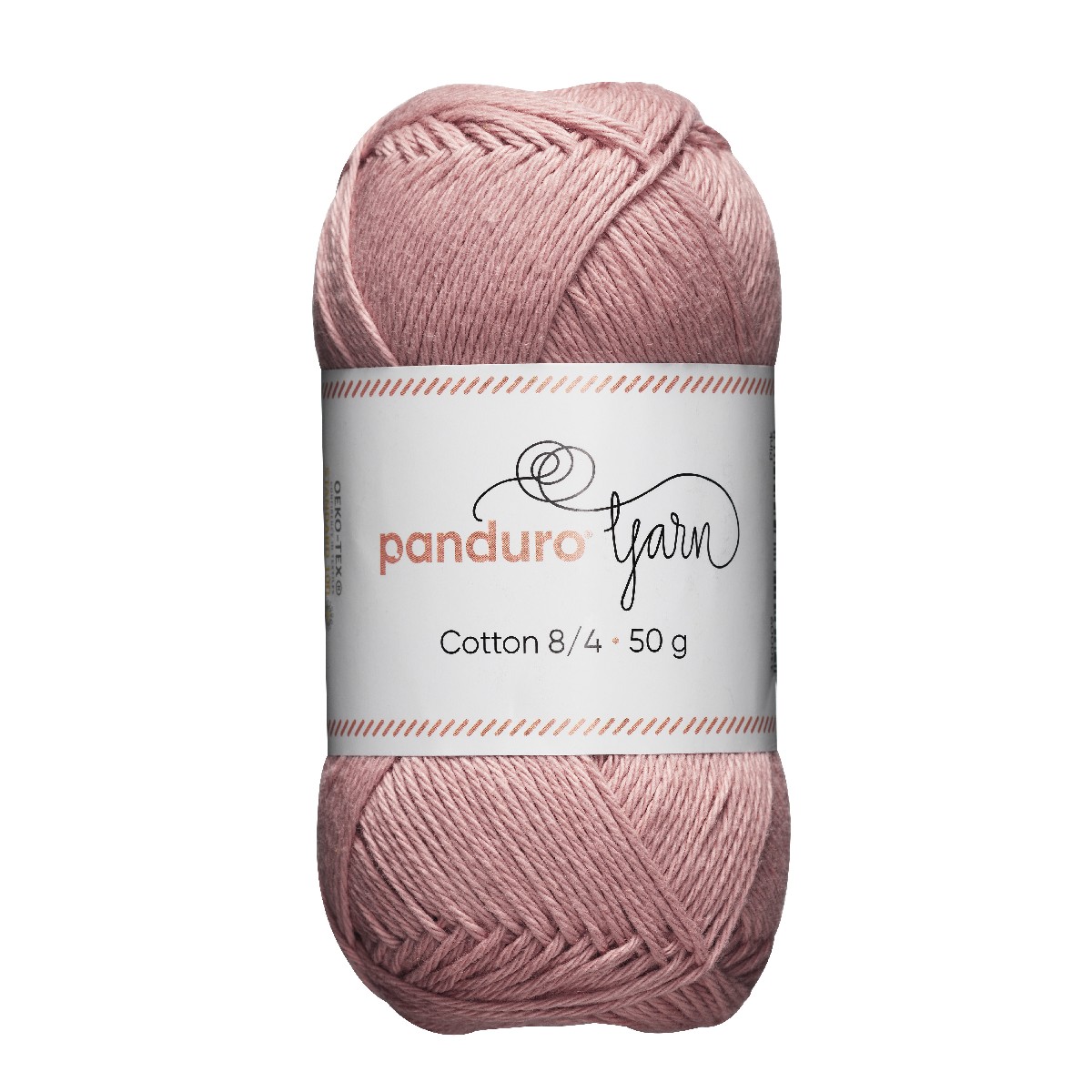 Panduro garen Cotton 8/4 - poederroze