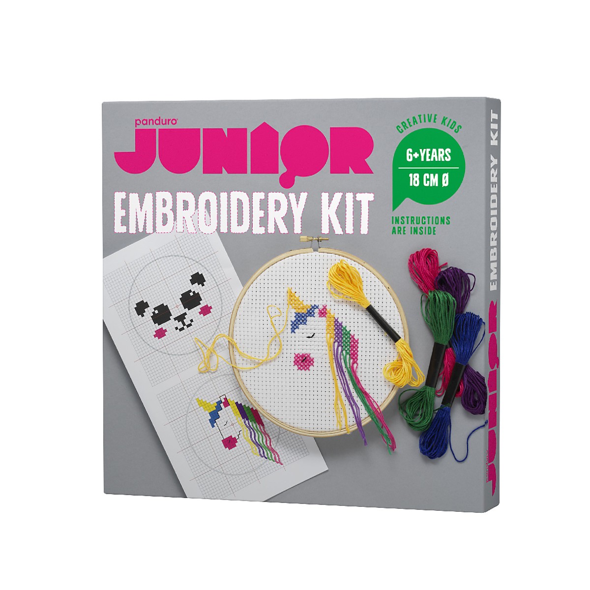 Panduro Junior DIY kit - Embroidery
