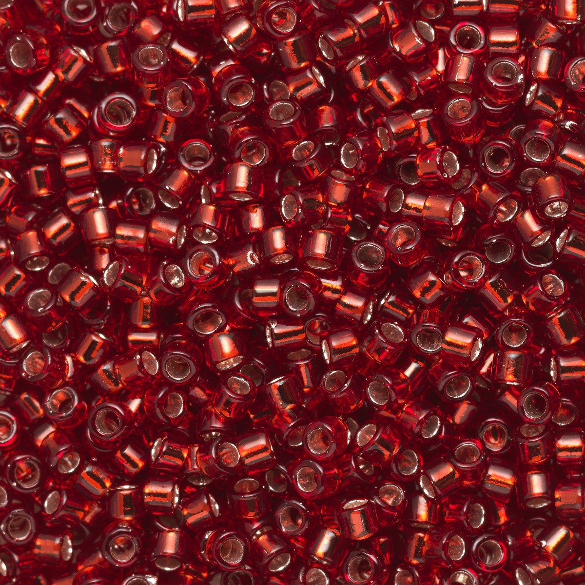 TOHO Treasure kralen - 11/0 - #25D rood transparant