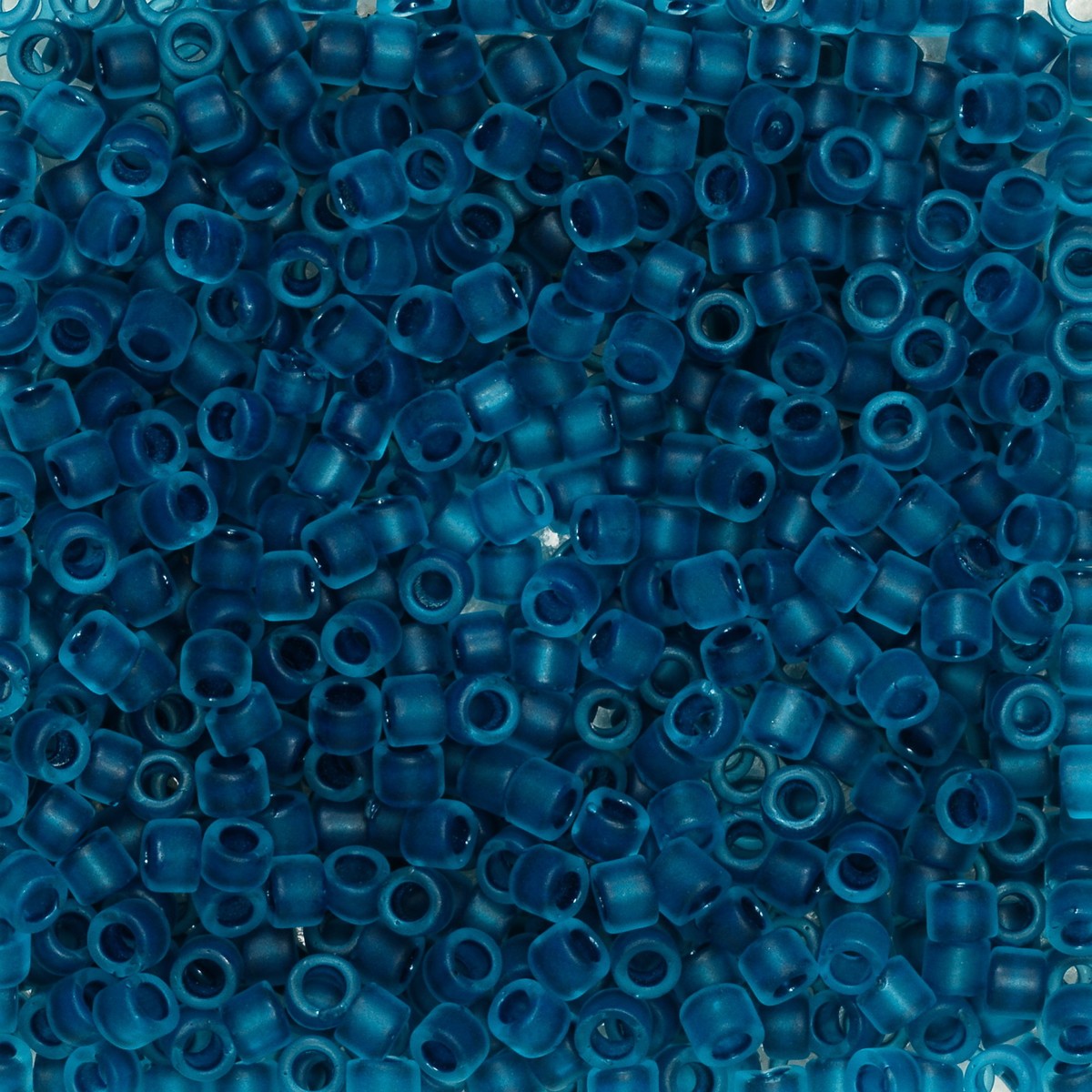 TOHO Treasure kralen - 11/0 - #932FM petrol transparant mat