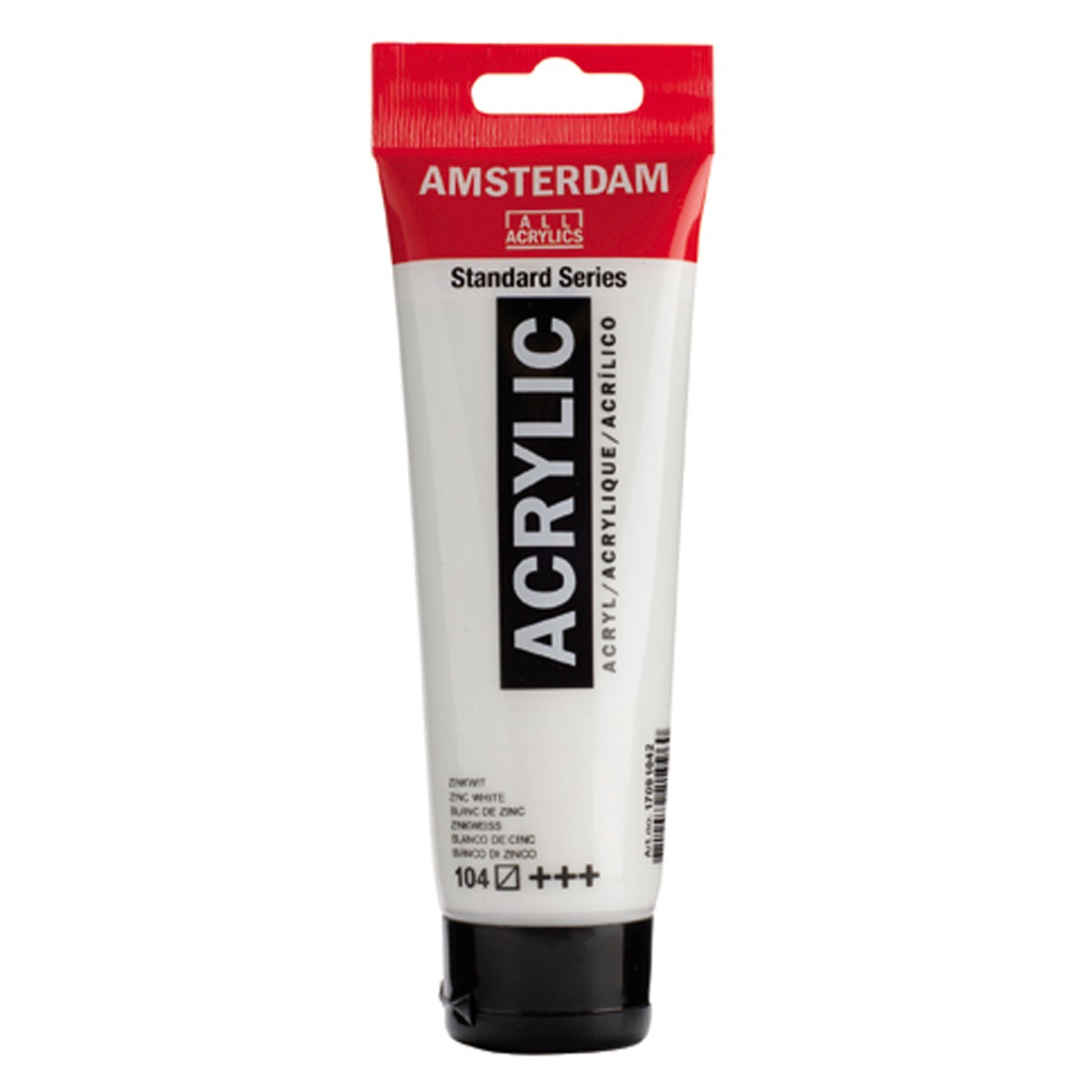 Amsterdam acrylverf - 120 ml - zinkwit 104