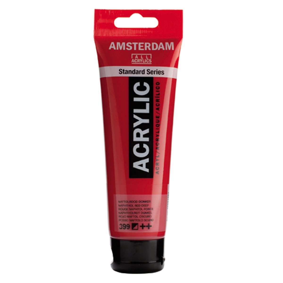 Amsterdam acrylverf - 120 ml - naftol rood donker 399