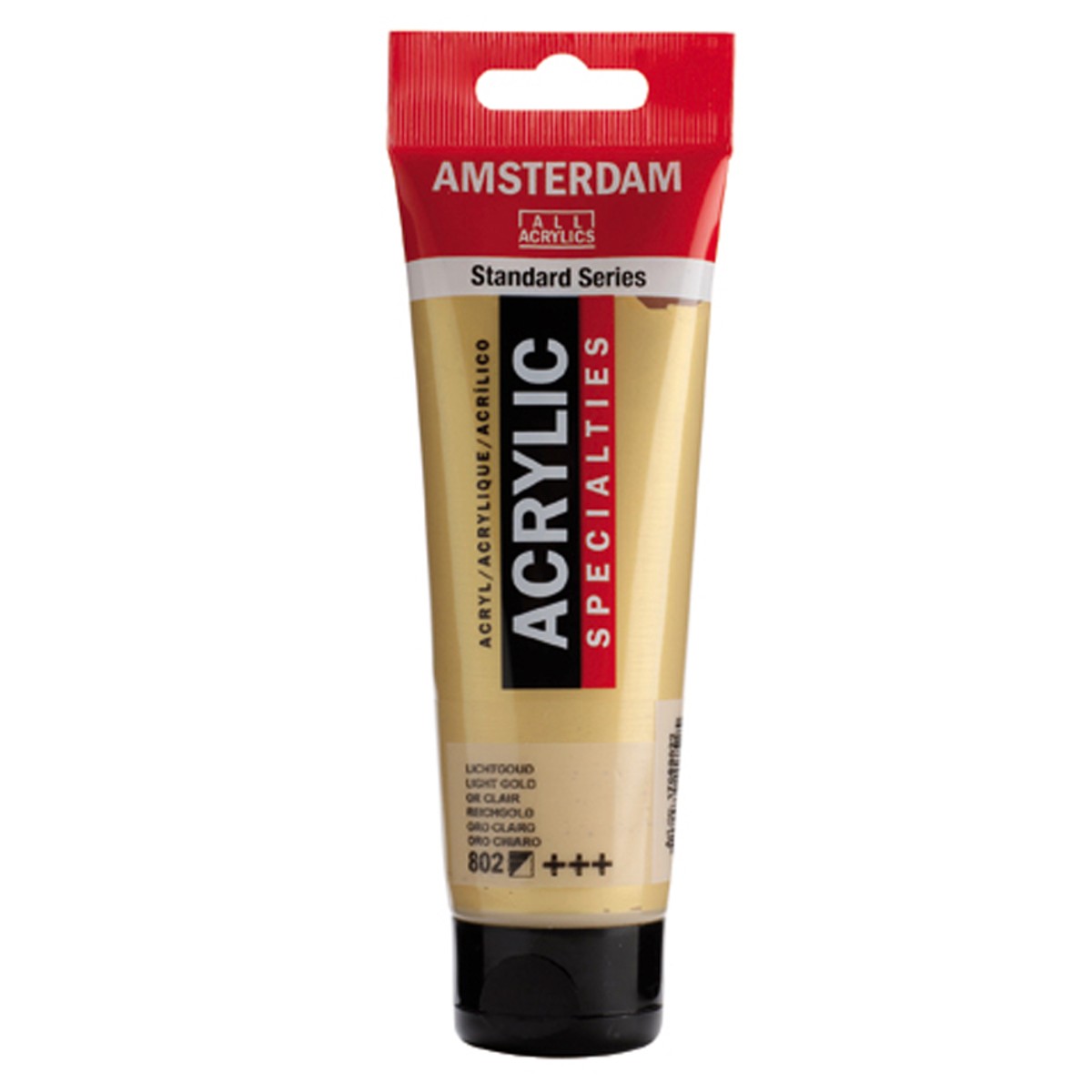 Amsterdam acrylverf - 120 ml - lichtgoud 802