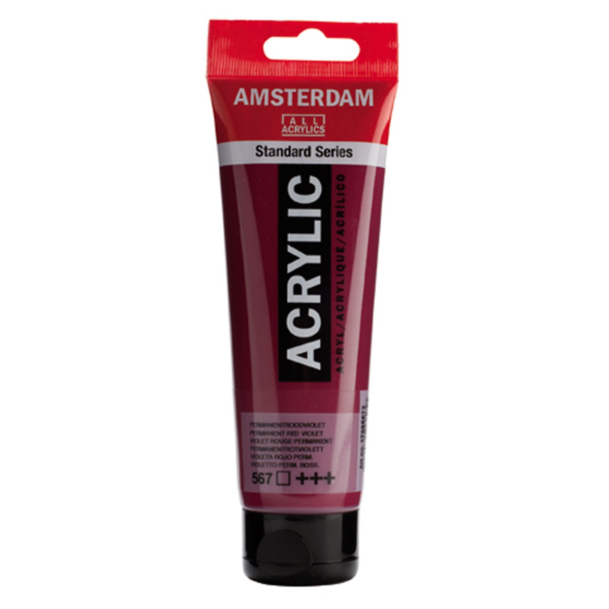 Amsterdam acrylverf - 120 ml - permanentrood violet 567