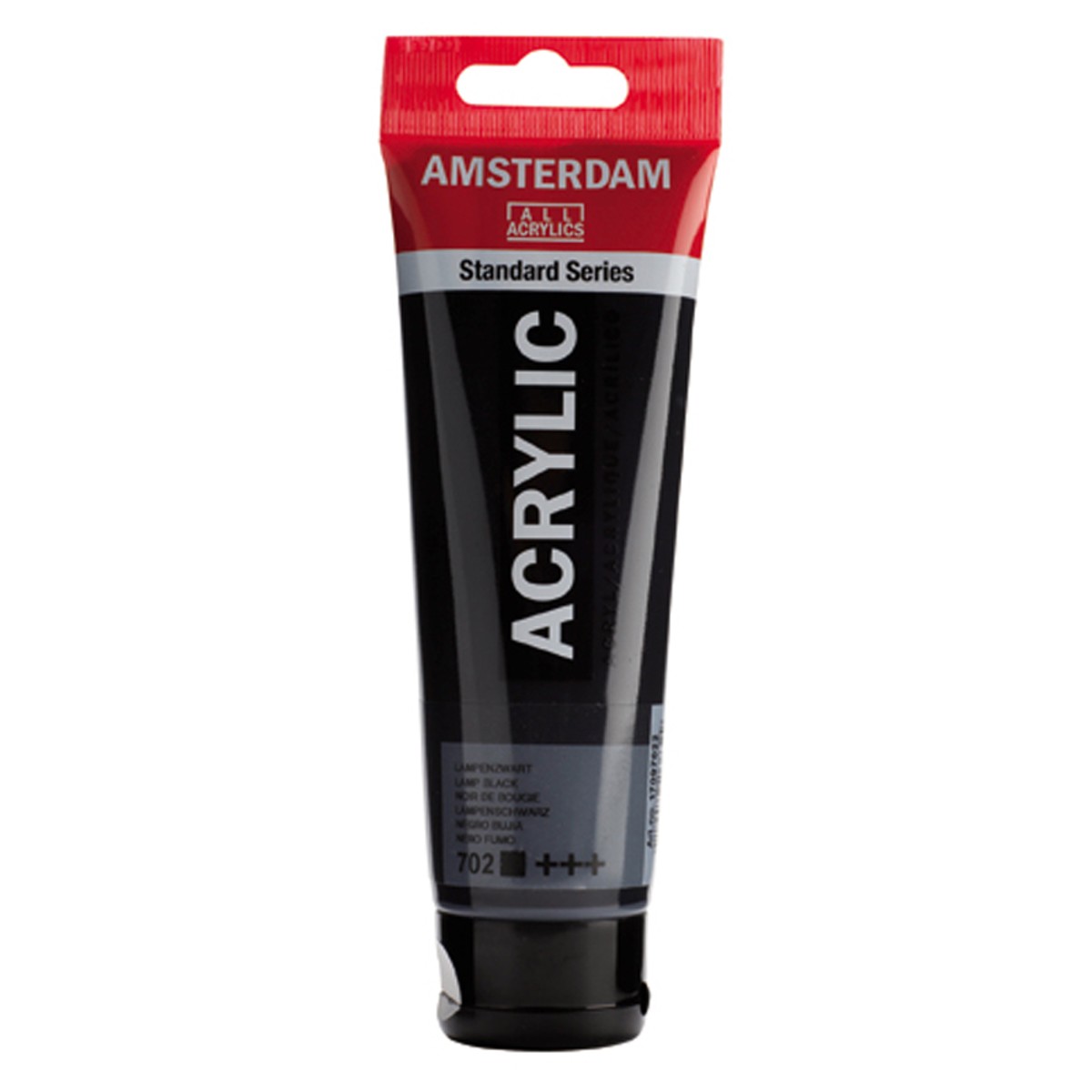Amsterdam acrylverf - 120 ml - lampenzwart 702