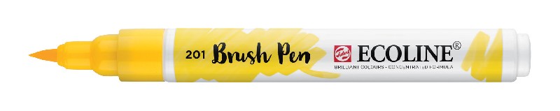Ecoline Brush Pen - lichtgeel 201