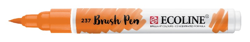 Ecoline Brush Pen - donkeroranje 237