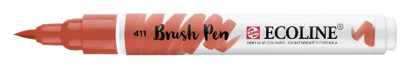 Ecoline Brush Pen - sienna gebrand 411