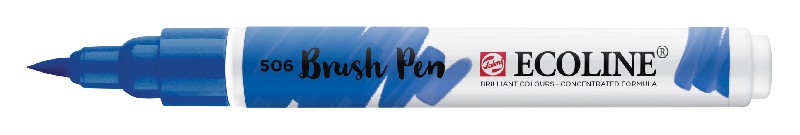 Ecoline Brush Pen - ultramarijn donker 506