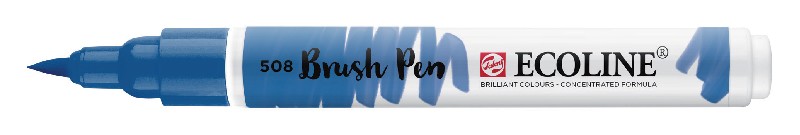 Ecoline Brush Pen - Pruisisch blauw 508