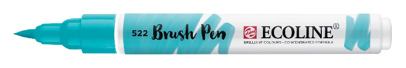 Ecoline Brush Pen - turquoise blauw 522