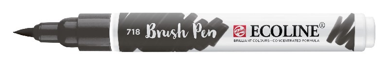 Ecoline Brush Pen - warmgrijs 718