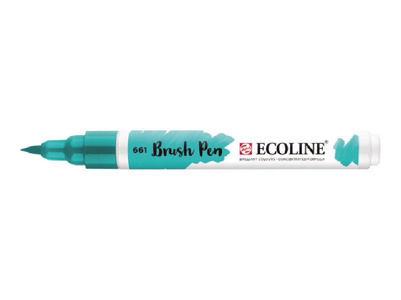 Ecoline Brush Pen - turquoise groen 661