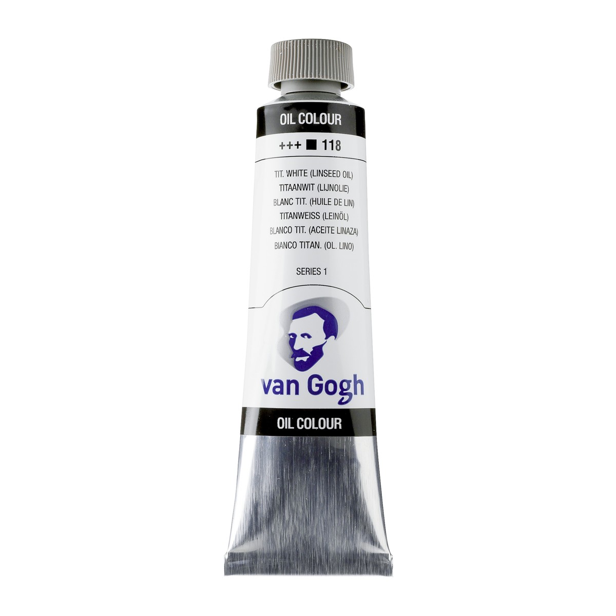 van Gogh olieverf - 40 ml - titaanwit (lijnolie) 118