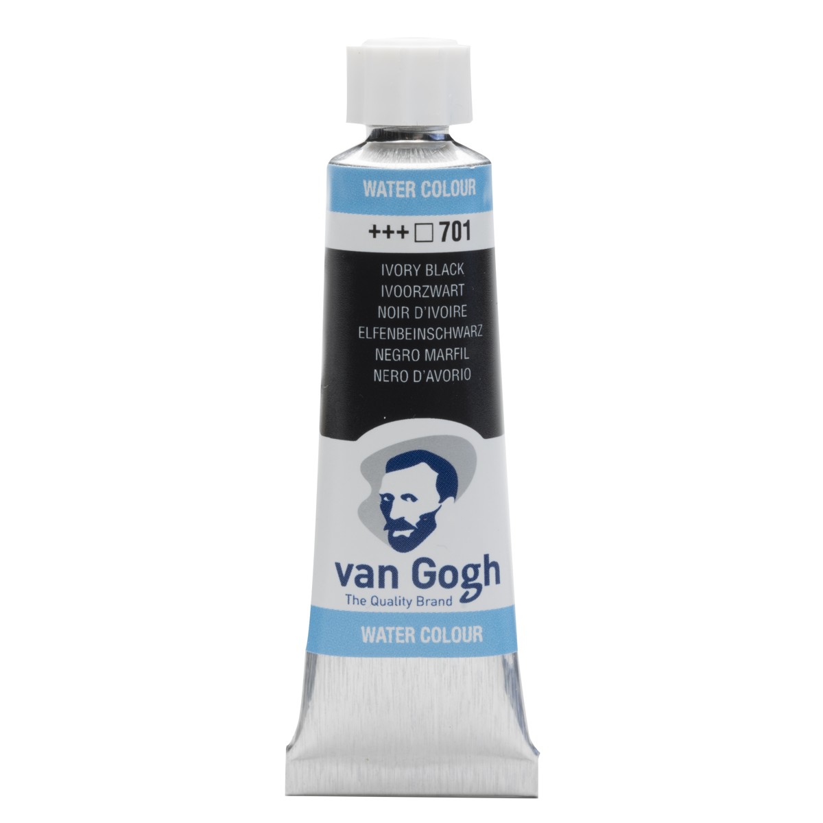 van Gogh aquarelverf - tube - 10 ml - ivoorzwart 701