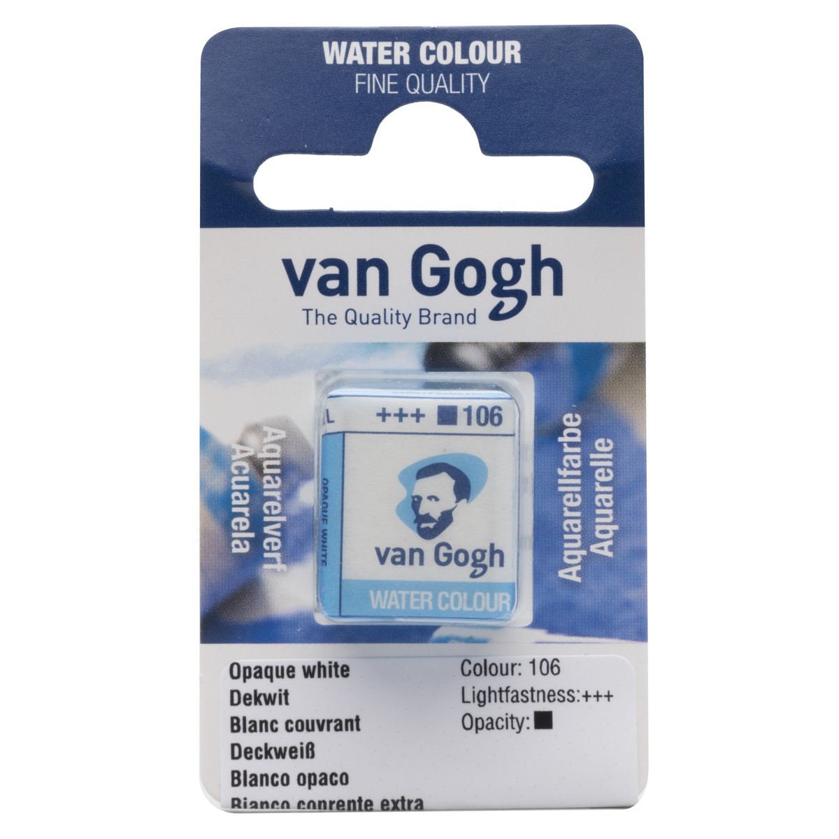 van Gogh aquarelverf - napje - dekwit 106
