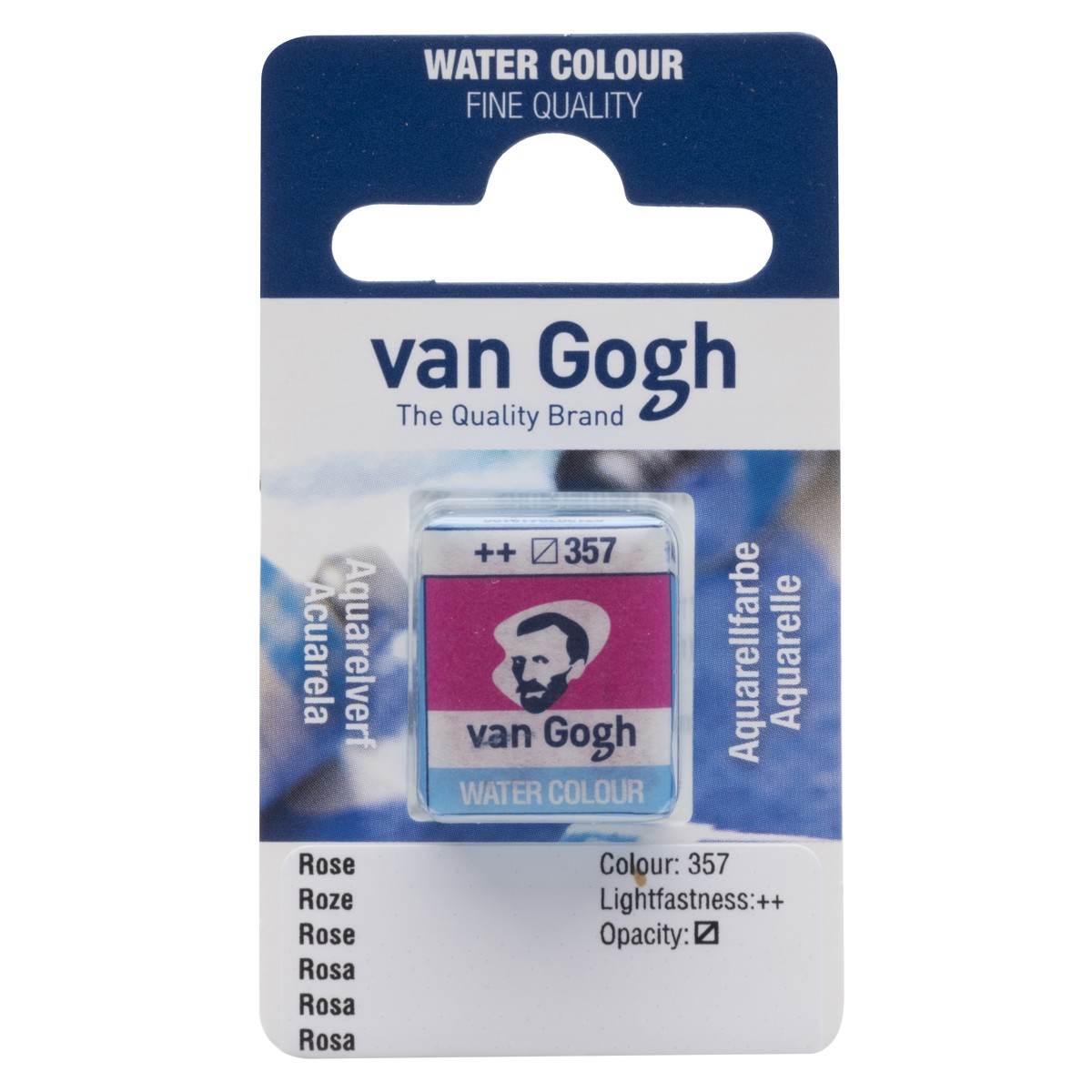 van Gogh aquarelverf - napje - roze 357
