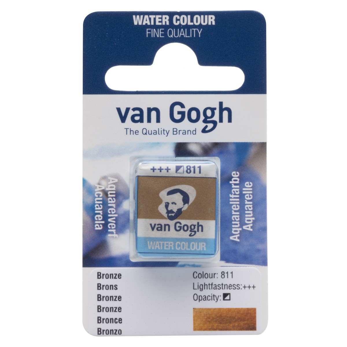 van Gogh aquarelverf - napje - brons 811