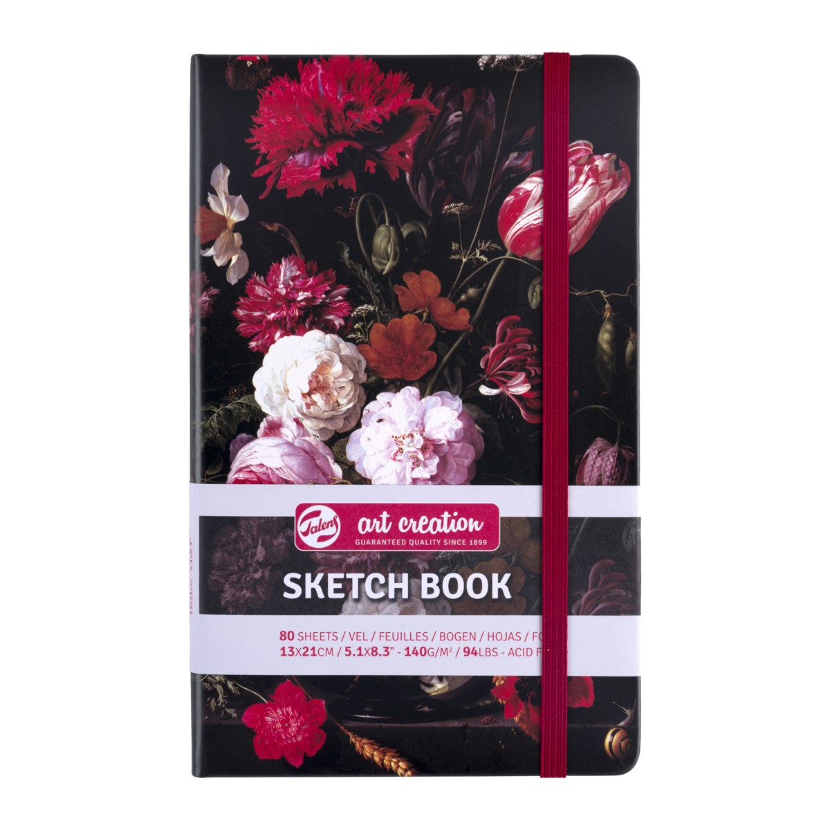 Dummy schetsboek - 13x21 cm - Stilleven met bloemen