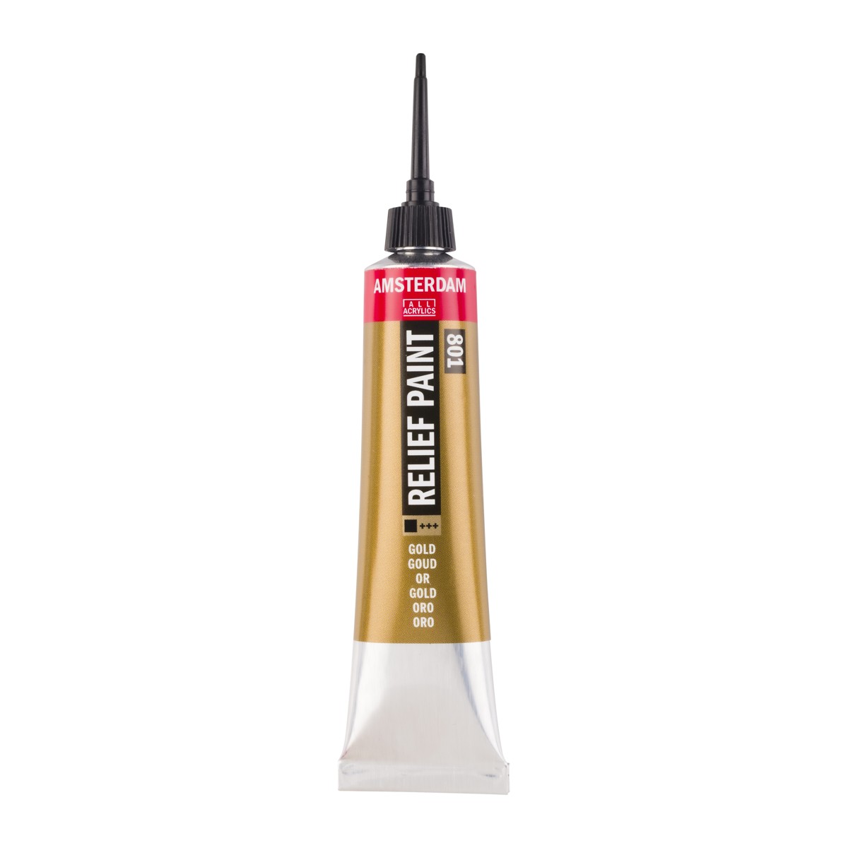 Amsterdam Relief Paint - 20 ml - goud 801