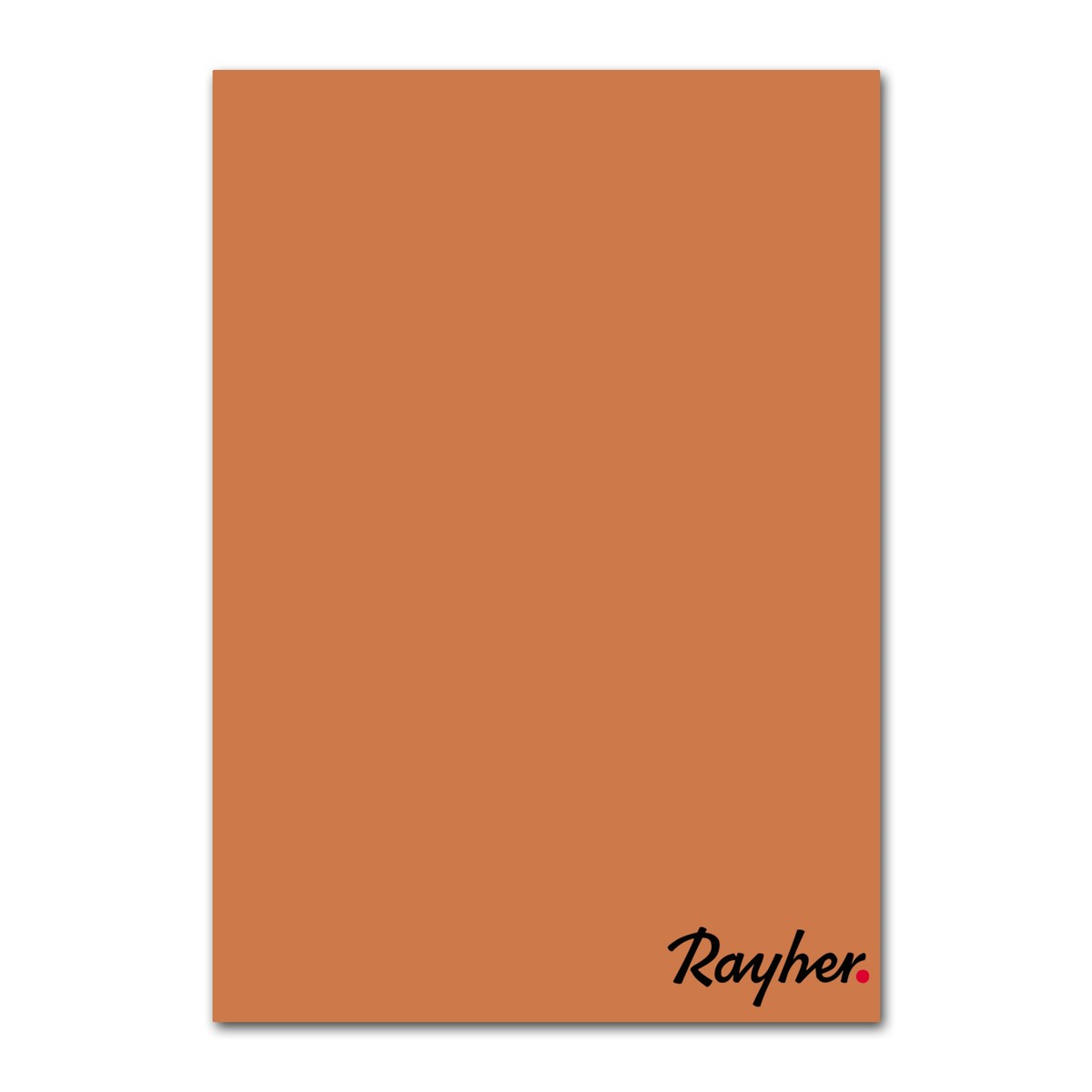 Crepla hobbyrubber - 20x30 cm - 2 mm - oranje
