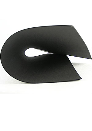 Crepla hobbyrubber - 20x30 cm - 2 mm - zwart