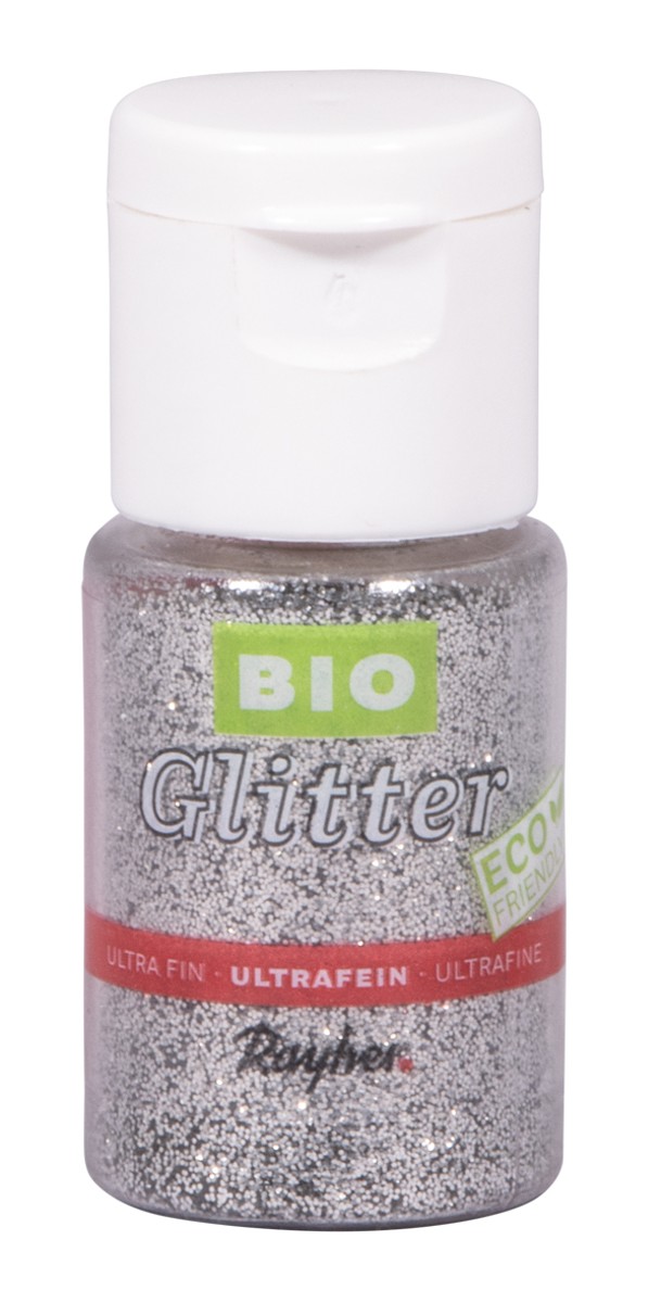 Bioglitter ultrafijn - zilver
