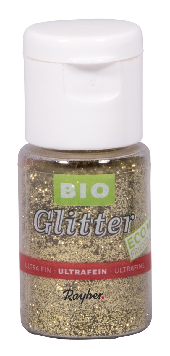 Bioglitter ultrafijn - goud
