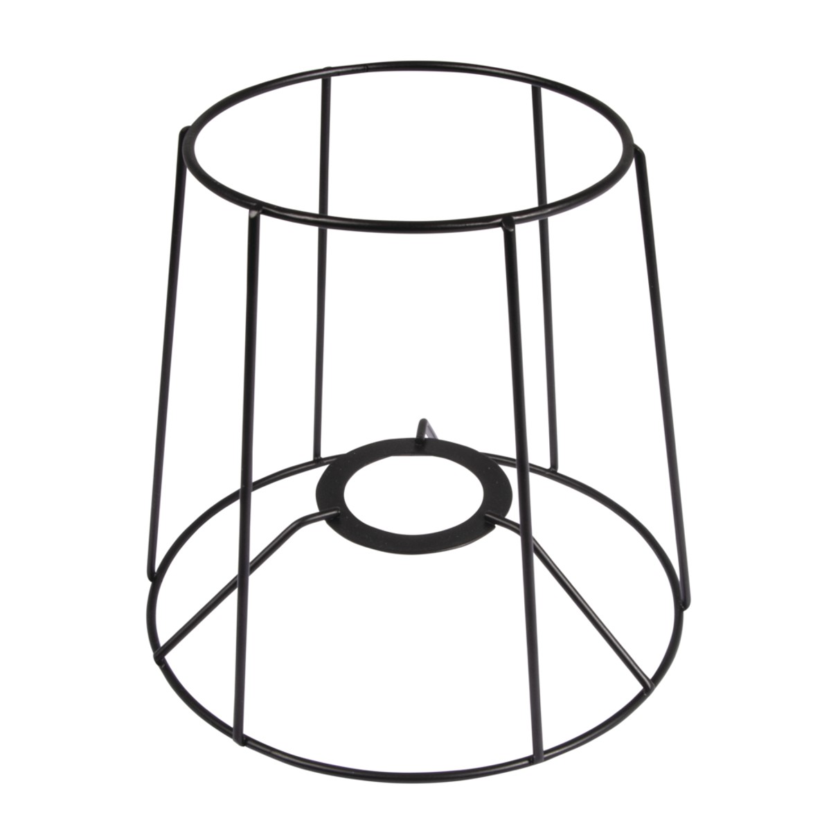 Metalen lampenkap frame - conisch - 17 cm