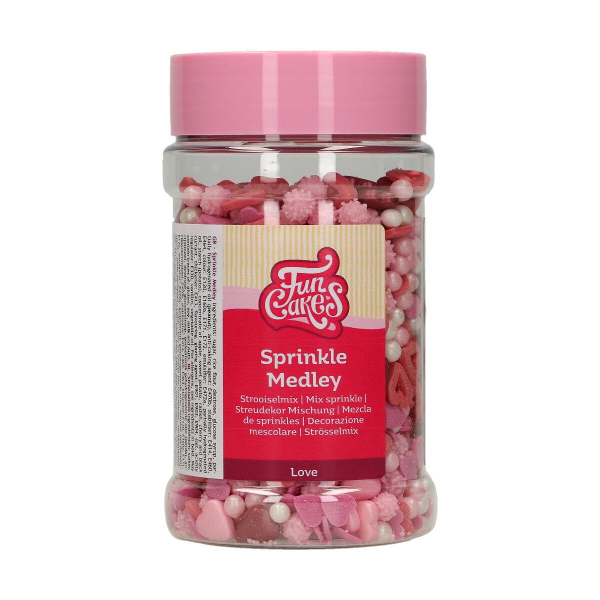 FunCakes sprinkles - love medley