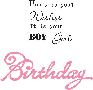 Collectable Birthday