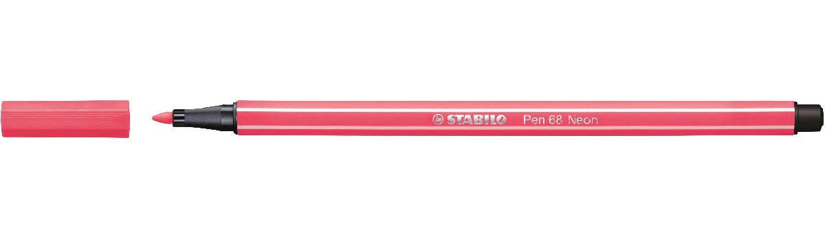 STABILO Pen 68 neon - rood 040